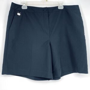 Lizgolf Audra Women's Athletic Black Shorts 18